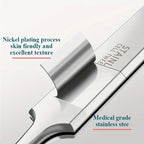 Easy-To-Use Stainless Steel Acne Extractor Set - Hypoallergenic Beauty Tweezers For Clear Skin, Perfect For Beginners