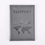Passport Holder Wallet Cover Travel Essentials Pu Leather Card Case International Travel Accessories for Women/Men