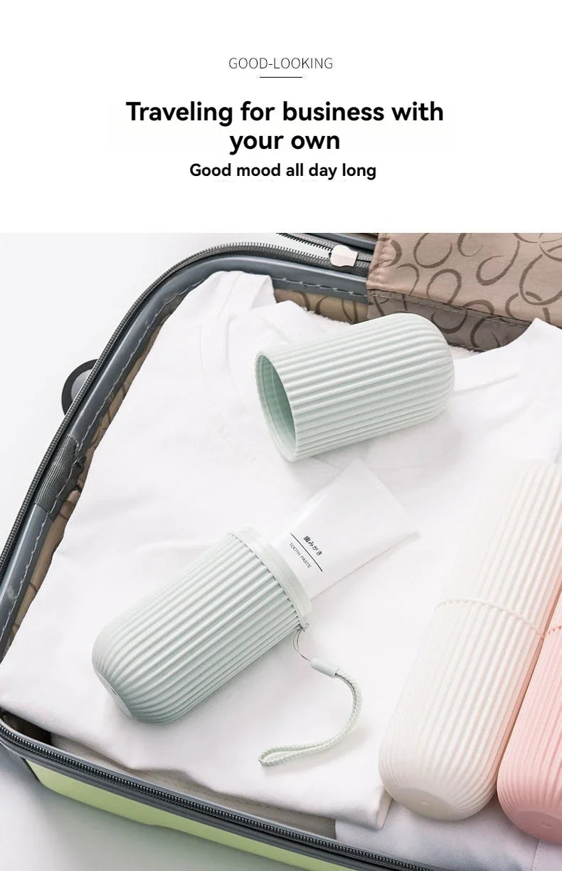 Portable Toothpaste Toothbrush Protect Holder Case Travel Camping Storage Box Protect Toothbrush Toothpaste from Dirt 2030