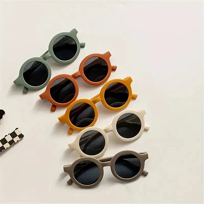 Cute baby sunglasses, children's sunglasses, baby's outdoor photography tool, sunglasses, hundred day photography props Secondary image