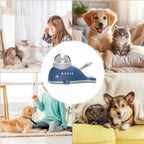 NEW Slow Feeder Dog Toy, Whale Puzzle Treat Dispenser For Mental Enrichment, Healthy Feeding & Indoor Exercise For All Dogs