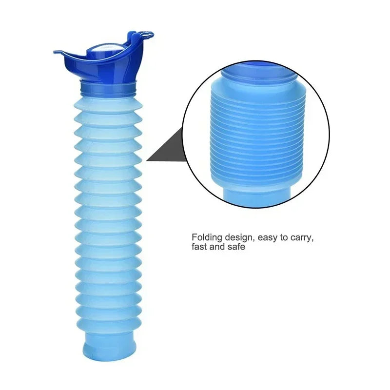 Car Adult Urinal Portable Shrinkable Personal Mobile Toilet Potty Women Kid Pee Bottle for Outdoor Auto Travel Traffic Camping Image secondaire du produit