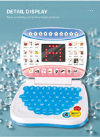 Learning Machine Laptop Computer Child Electronic Preschool Language Education Toys Gift Toddler Kid Developing Cognitive Skills