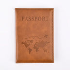 Passport Holder Wallet Cover Travel Essentials Pu Leather Card Case International Travel Accessories for Women/Men