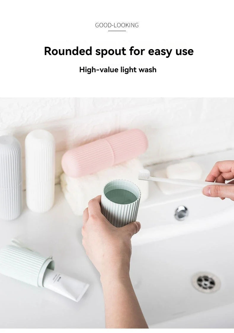 Portable Toothpaste Toothbrush Protect Holder Case Travel Camping Storage Box Protect Toothbrush Toothpaste from Dirt 2030