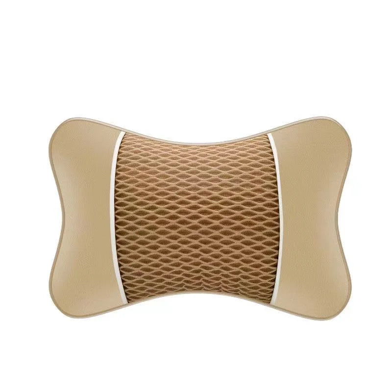 Universal Car Headrest Pillow Seat Head Support Protector for Auto Travel Comfortable Soft Headrest for Vehicle Seat