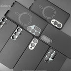 Carbon Fiber Case For Samsung Galaxy S25 Ultra/S25+/S25/S25 Edge Lens Camera Protection Aramid Fiber Cover Lightweight Slim Case