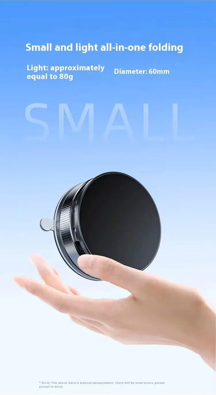 Magnetic Phone Holder for car 360° Rotatable Foldable & Adjustable Magnetic Car Mount ,Suction Cup Phone Holder for Car/Mirror