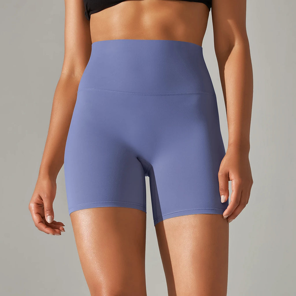 Yoga Shorts Women Fitness Shorts Running Cycling Shorts Breathable Sports Leggings High Waist Summer Workout Gym Shorts