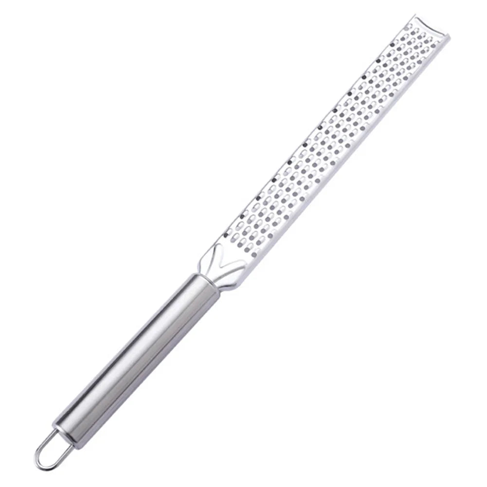20cm Kitchen Grater Lemon Citrus Fruit Peeler Ginger Garlic Long Chocolate Grater Cheese Spices Stainless Steel Grater Kitchen Imagen secundaria del producto