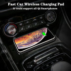 Car Wireless Charger Non-Slip Pad Silicone Fast Charging Wireless Charger for Car for IPhone 15 14 Xiaomi Huawei Samsung S23 S22