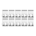 4~10PCS Invisible Leg Shortening Clip, Non-Slip Pants Edge Clip, Quick Fix Hem Clip, Hidden Pants Adjuster, Sewing Accessories
