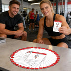 36pcs Fitness Cards Comprehensive Guide To Core Strength  Aerobic Training Exercises Guide Fitness Equipment Cards for Home Gym