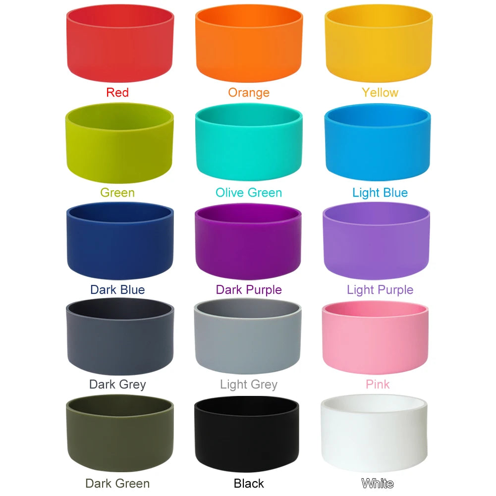 32oz Silicone Water Bottle Boot Anti-Slip Bottom Cover Bottom Protector Protective Bottom Base for Owala Flask Water Bottle