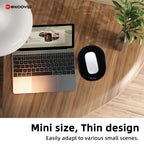 EXCO Mini Mouse Pad Office Mousepad Small with Stitched Edge Non-Slip Rubber Base for Home Laptop Computer Desk Gaming