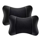 Universal Car Headrest Pillow Seat Head Support Protector for Auto Travel Comfortable Soft Headrest for Vehicle Seat