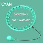 Fitness Hoop Weights to Exercise At Home Sports Entertainment Sport Equipment for Slimming Gym Ring Portable Body