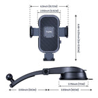 TOPK Car Phone Holder Air Vent Suction Cup Mount for iPhone Xiaomi Samsung Auto Mobile Support GPS Stand Dashboard Bracket
