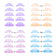 5Pairs Eyelash Perm Pads Silicone Lash Lifting Rods Shell-shape 3D Eyelash Extension Curler Lash Perm Shield Makeup Accessorie