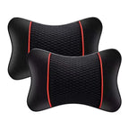 Universal Car Headrest Pillow Seat Head Support Protector for Auto Travel Comfortable Soft Headrest for Vehicle Seat
