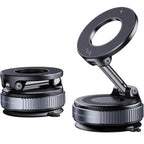 Magnetic Suction Cup Phone Mount for Magsafe 360° Adjustable Magnetic Car Phone Holder Pocket Size Foldable Car Mount