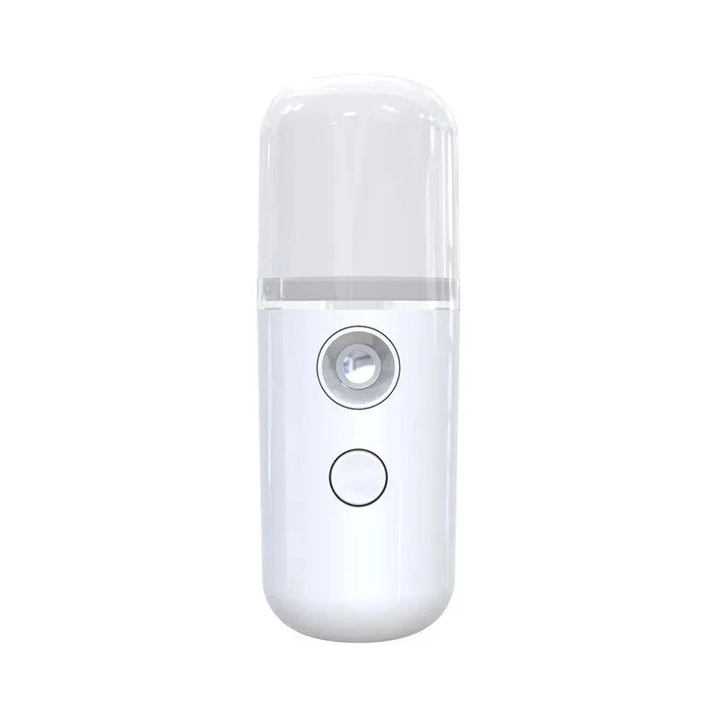 Portable Nano Mist Facial Steamer, USB Rechargeable Moisturizing Sprayer & Humidifier for Deep Hydration, Home Travel Skin Care Imagem secundária do produto