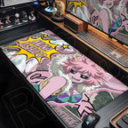 Japan Anime My Hero Academia Mousepad Bakugou Katsuki Large Lock Edge Keyboard Pad For Gamer Computer Desk Mats Anti-slip Rubber