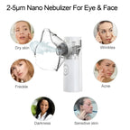 Portable Facial Sprayer Sprayer Face Steamer Air Humidifier Nebulizer Hydrating Anti-aging Wrinkle Women Beauty Skin Care