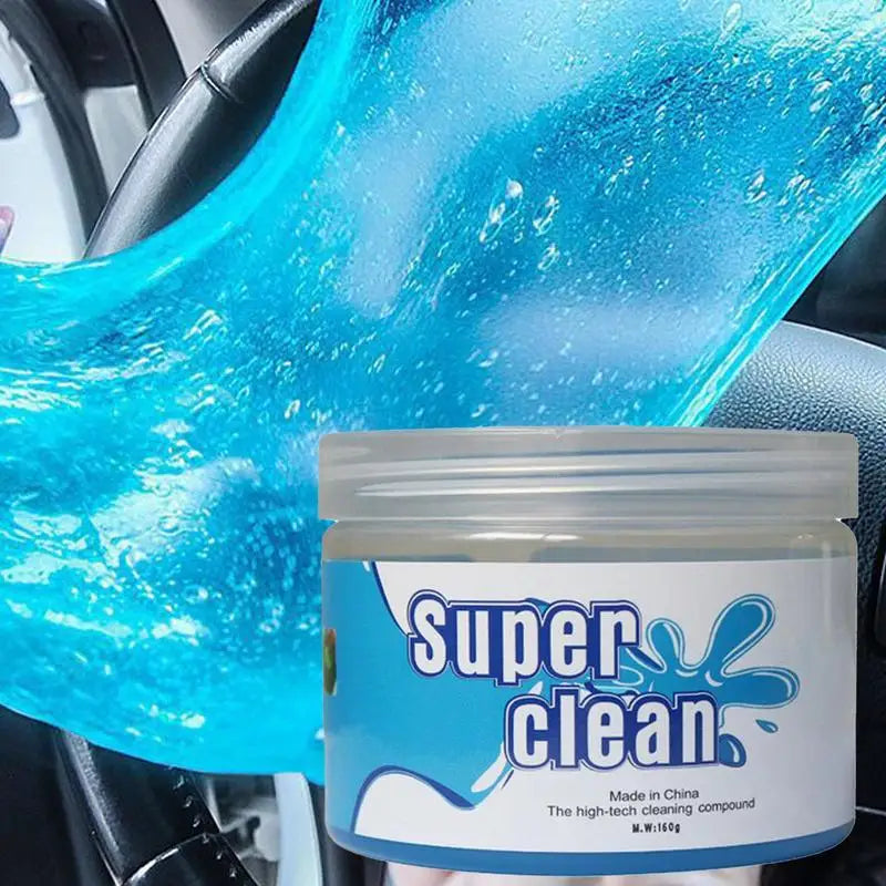 Super Dust Clean Clay Dust Keyboard Cleaner Slime Toys 160g Car Cleaning Gel Mud Putty Kit For Laptop Cleanser Glue Cars Part Imagen principal del producto