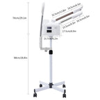 3-in-1 Facial Steamer Beautician Steamer Deep Cleaning w/Hot and Cold Nozzle LED Magnifying Lamp Beauty Salon Spa