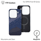 YTF-Carbon For Oppo X9 Pro Aramid Carbon Fiber Cover For Magsafe Find X9/X9s pro/X9 Ultra Cover Mobile Phone Accessories