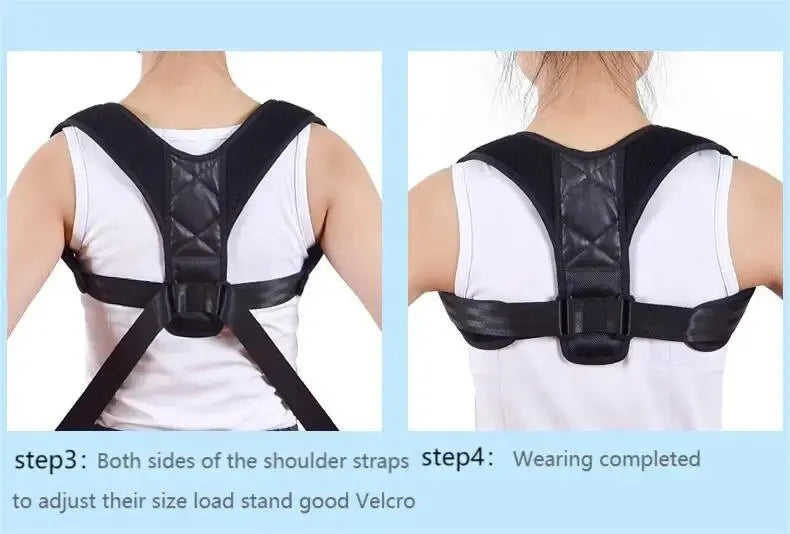 Back Posture Correction Belt Hunchback Prevention Correction of Sitting Posture Unisex Breathable Body ShapingJUI