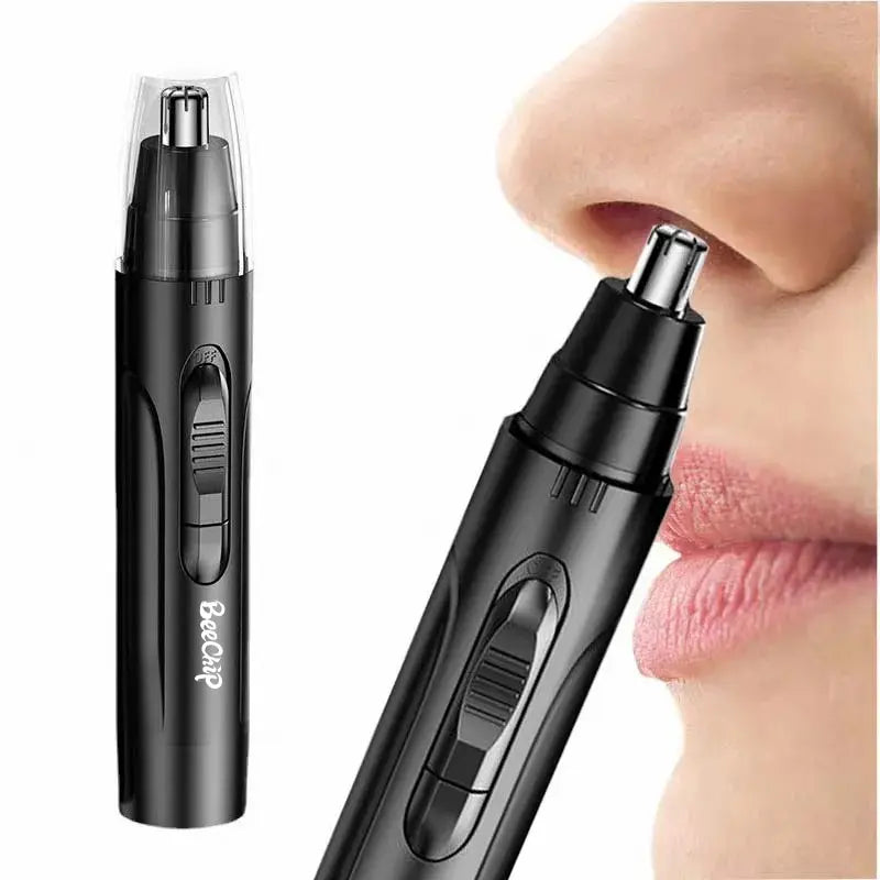 1 PCS Black Electric Nose Hair Trimmer Ear and Nose Hair Trimmer Professional Painless Nose Hair Trimmer For MenAnd Women Image secondaire du produit