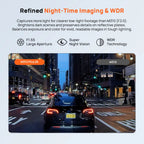 70mai Dash Cam M310 Plus 2K 1440P 143°FOV F1.55 Smart Voice Control 24H Parking Guard Night Vision 70mai M310 Plus 2K Car DVR