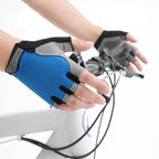 Anti-Slip Breathable Workout Gloves, Fingerless Fitness Training Gym Gloves for Men Women Bodybuilding Cycling Exercise