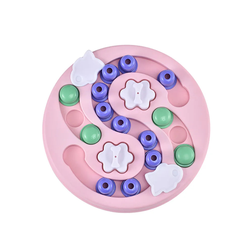 Dog Puzzle Toys Slow Feeder Interactive Increase Puppy IQ Food Dispenser Slowly Eating NonSlip Bowl Pet Cat Dogs Training Game
