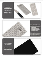 Sy Tools New 80-3000# Professional Diamond Knife Sharpener Sharpening Stone plate Kitchen chef Knife whetstone honeycomb pattern