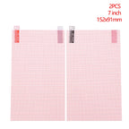 2pcs Universal Screen Protector 5/6/7/8/9/10 Inch Smart Phone Tablet GPS Anti-dust Anti-scratch Protective Film