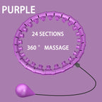 Fitness Hoop Weights to Exercise At Home Sports Entertainment Sport Equipment for Slimming Gym Ring Portable Body