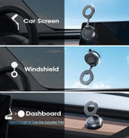 Vacuum Magnetic Car Phone Stable Dashboard  Adsorption  Anti-Shake Mobile StandUniversal For Cars Safe Driving Access