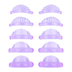 5Pairs Eyelash Perm Pads Silicone Lash Lifting Rods Shell-shape 3D Eyelash Extension Curler Lash Perm Shield Makeup Accessorie