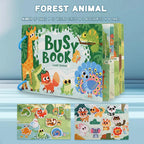 Montessori Baby Busy book My First Quiet Book Paste Early Learning Education Toy Children Toy Matching Game for Babies