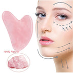 Natural Resin Jade Stone Gua Sha Gouache Scraper Massager for Face Body Facial Skin Lifting Wrinkle Remove Beauty SPA Care Tools