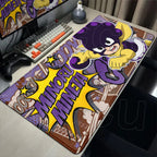 Japan Anime My Hero Academia Mousepad Bakugou Katsuki Large Lock Edge Keyboard Pad For Gamer Computer Desk Mats Anti-slip Rubber