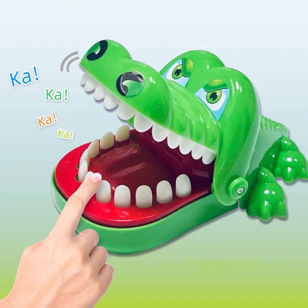 Crocodile Teeth Toys Children's Crocodile Bites Fingers Reaction Training Novelty Children's Lucky Game Trick Decompression Toy Secondary image