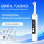 Tooth Polisher, Rechargeable Teeth Whitening Kit, for Teeth Cleaning and Whitening, Equipped with 6 Brush Heads & LED Light, Por
