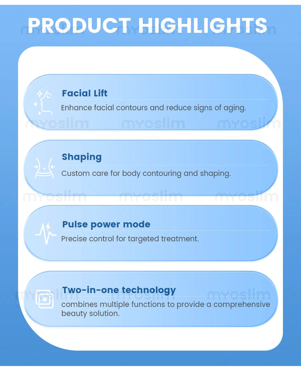 7D ABS Desktop Facial Lifting and Slimming Machine - Home Beauty Device for Wrinkle Removal, Acne Treatment, and Skin Care