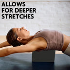 Set of 2 Yoga Blocks - Made from High-Density Foam, Lightweight, Supportive, And Odor-Free - Essential Yoga Gear for Women, Gym