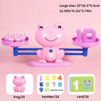 Mathematical Intelligence Math Toys Funny Frog Scale Children's Early Education Toys Addition Subtraction Balance Enlightenment