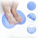 Shower Foot Scrubber Mat Back Washer Exfoliating Bath Wash Pad Wall Mounted Slip Suction Cups for Use in Cleaner Men and Women